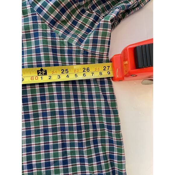 Duluth Trading Co Flannel Plaid LS Button Up Shirt Mens Size 2XL Tall Relaxed - Picture 6 of 9